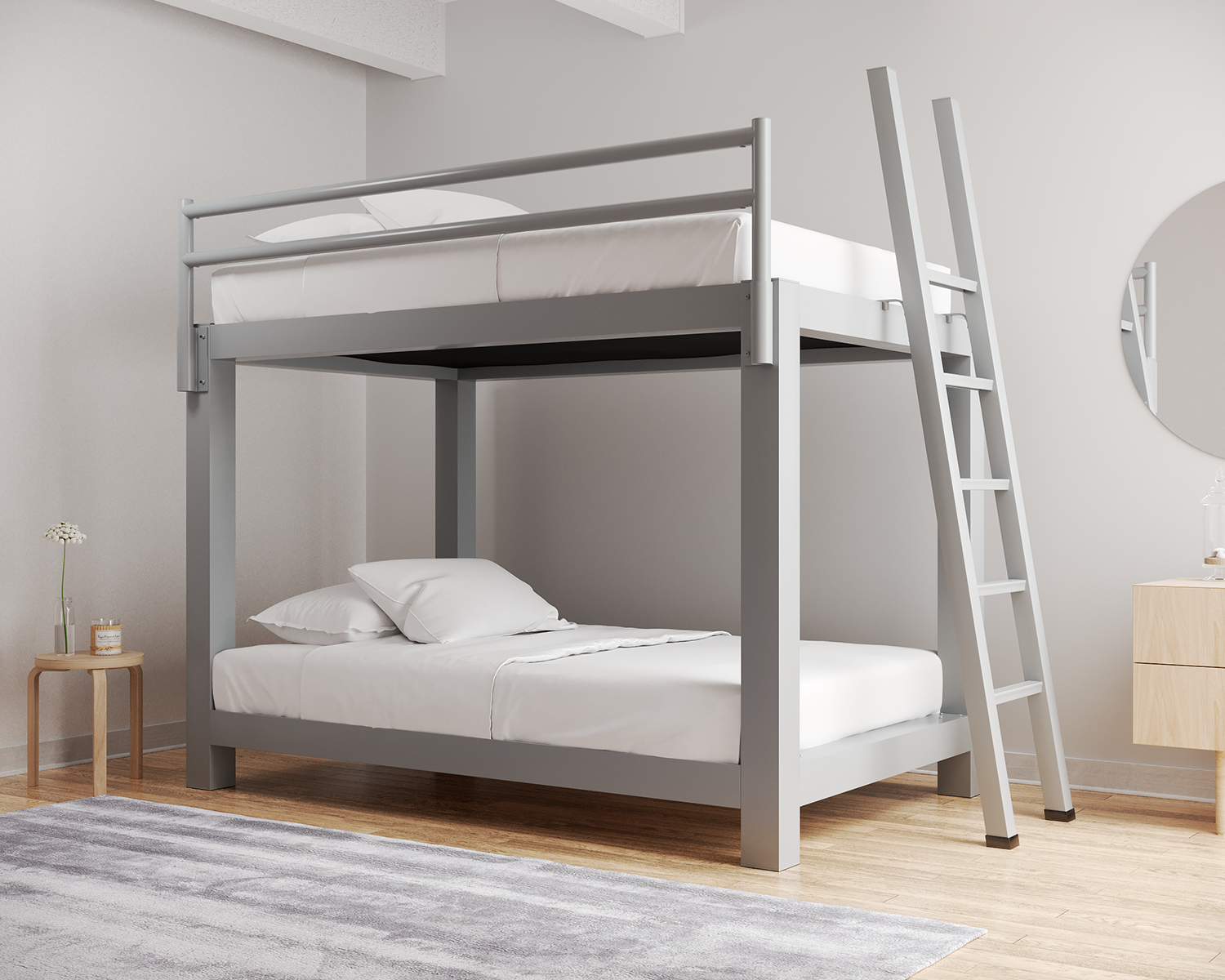 Full XL Over Full XL Bunk Bed